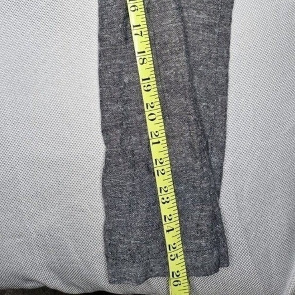 Ann Taylor Factory Womens Medium Blue Linen Blend Wide Leg Drawstring Pants - Picture 6 of 6